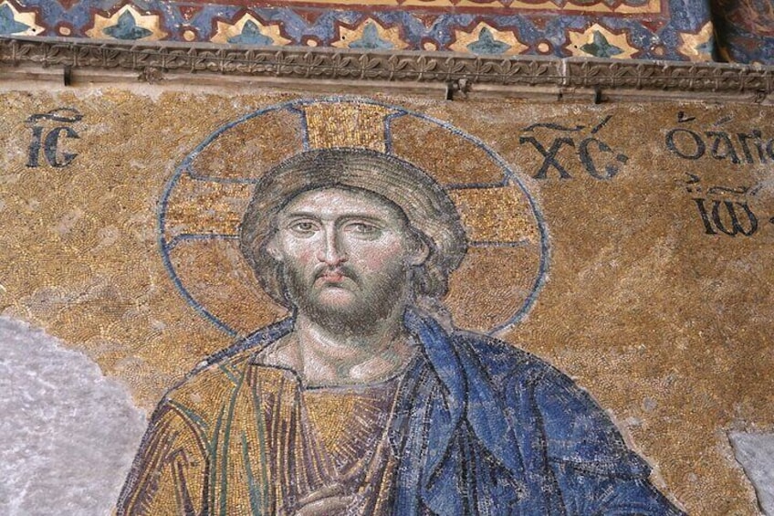 Jesus Christ Icona in Hagia Sophia