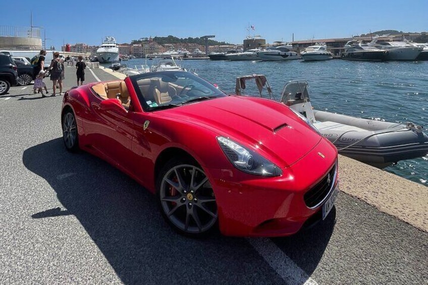 Private Cannes Ferrari Tour