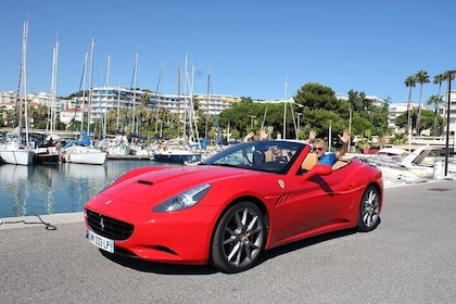 Circuit privé de Cannes en Ferrari