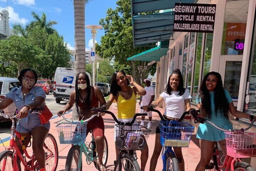 The Famous South Beach Bicycle Tour.