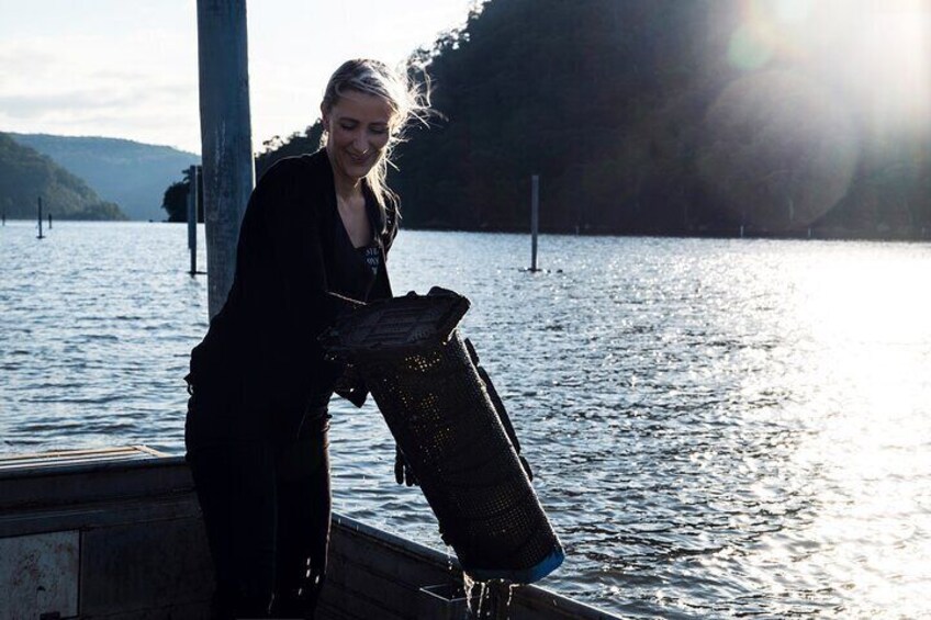 Show item 2 of 7. Oyster Farm Tour- Hawkesbury River (1hr North of Sydney).