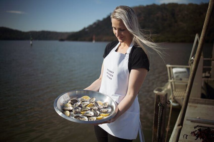 Show item 1 of 7. Oyster Farm Tour- Hawkesbury River (1hr North of Sydney).