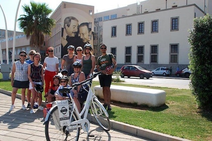 3-timers guidet antimafia-cykeltur i Palermo