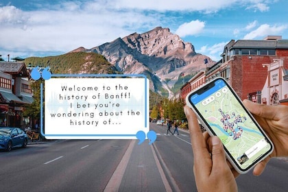 The Sights of Banff: en vandringstur med ljud i smartphone