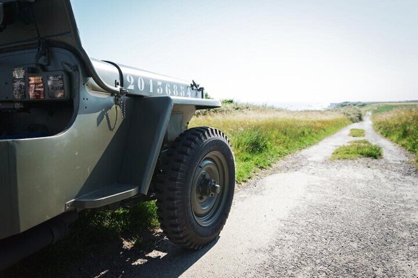 Normandy WW2 British Jeep Tour