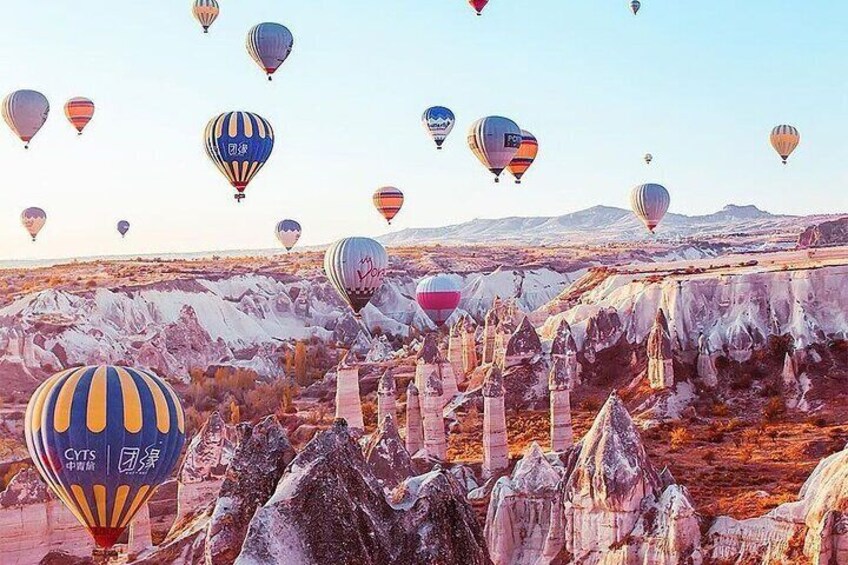 2 Days of Cappadocia Tour from Istanbul by Plane