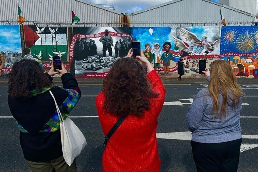 Belfast Black Taxi Tour of Murals and Peace Walls 2 hours