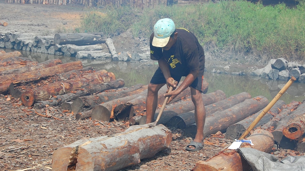 Private Orangutan and Charcoal Factory with Lunch