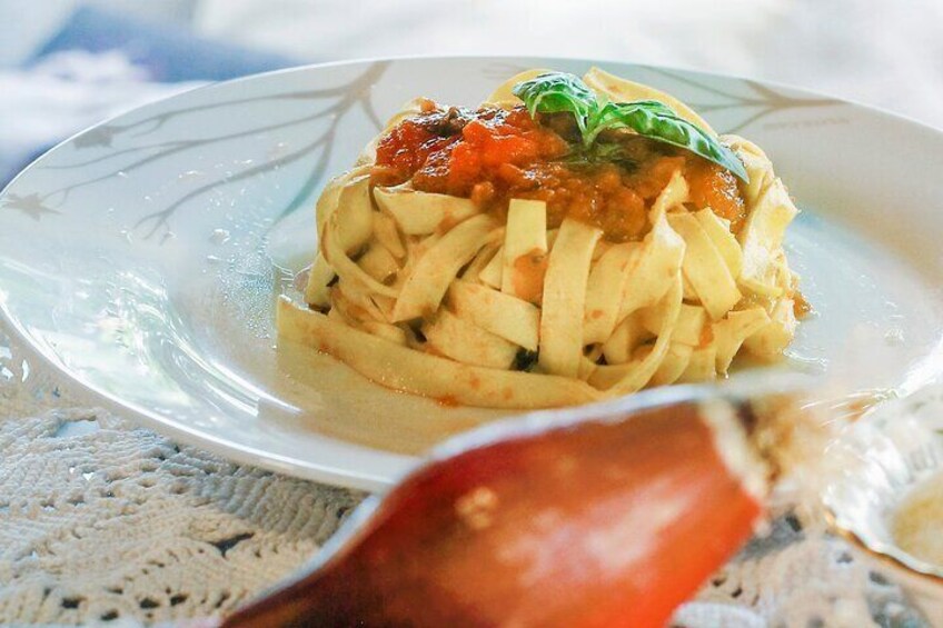 at Granny 'to learn fresh pasta and gelato