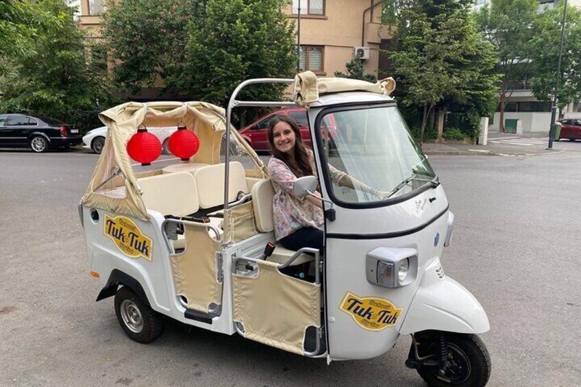 Private Panoramic Tuk Tuk Tour in Bucharest