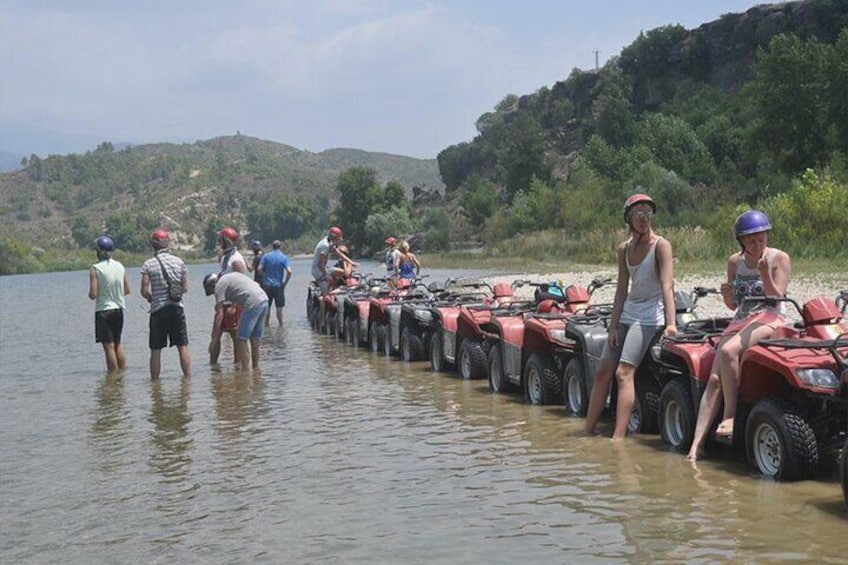 Rafting and Quad Safari Experience at Koprulu Canyon