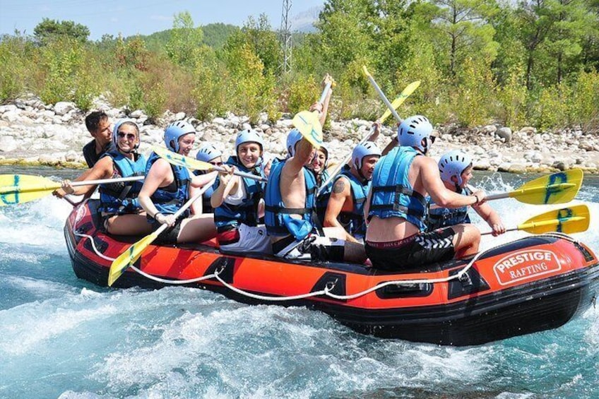 Rafting and Quad Safari Experience at Koprulu Canyon