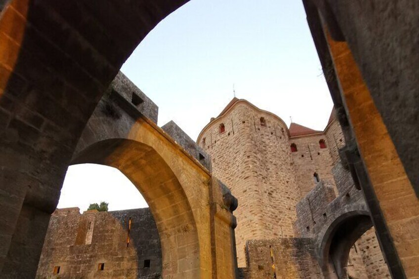 Guided tour of the medieval city of Carcassonne