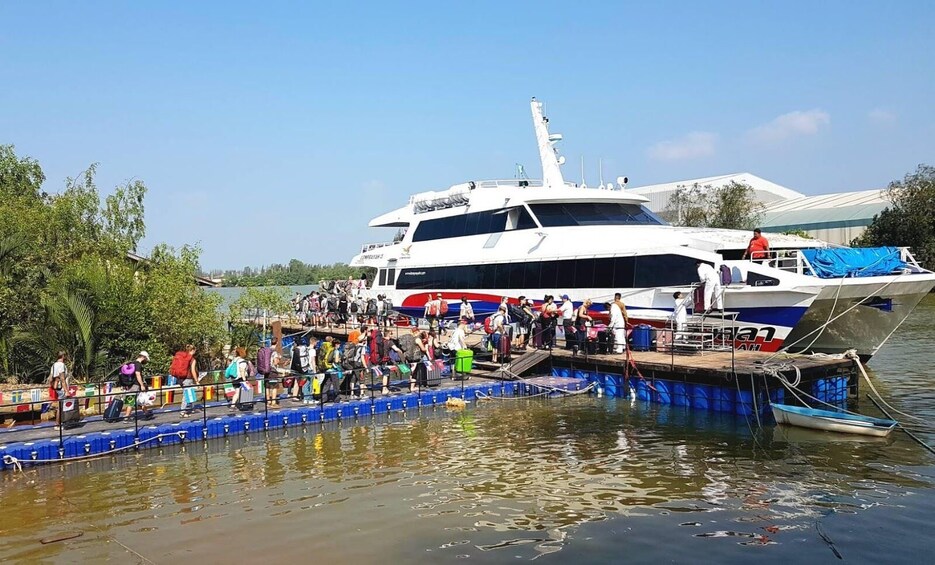 Show item 3 of 7. Koh Samui to Surat Thani Tapi Pier