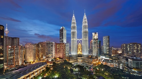 Private Kuala Lumpur by Night With Dinner