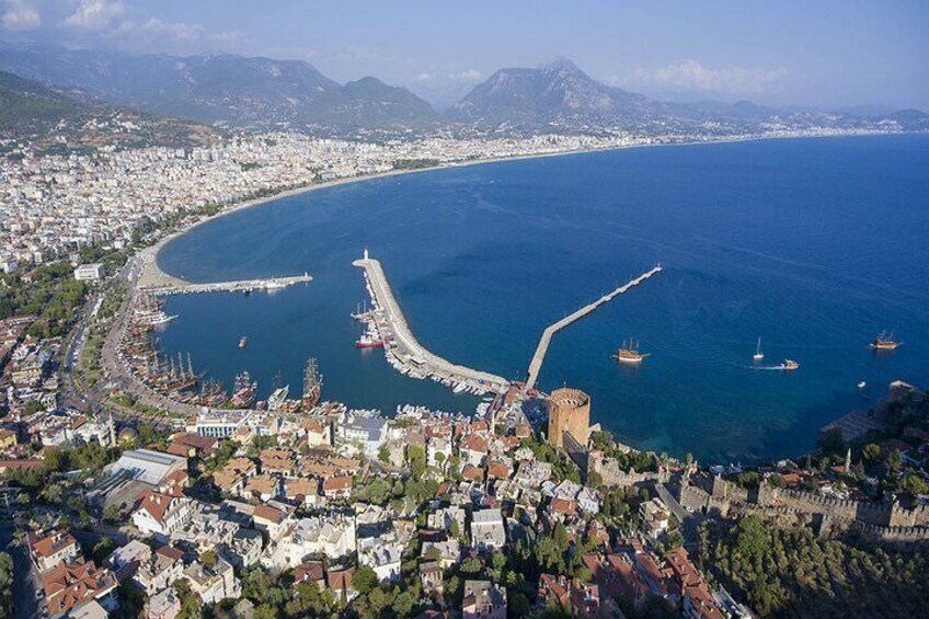 Shared Alanya City Tour from Side