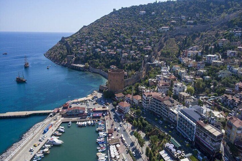 Shared Alanya City Tour from Side