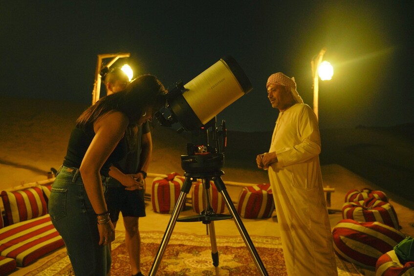 Dubai: Overnight Desert Safari, Camel Ride, BBQ & Stargazing at Al Khayma