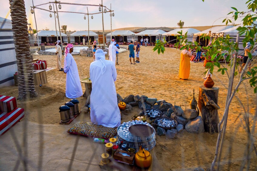 Dubai: Overnight Desert Safari, Camel Ride, BBQ & Stargazing at Al Khayma