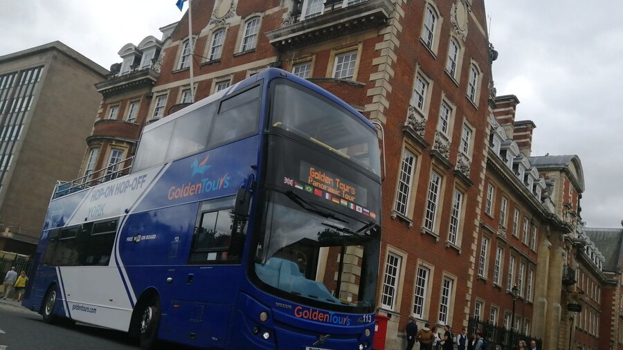 York Hop-on Hop-off Open Top Bus Tour