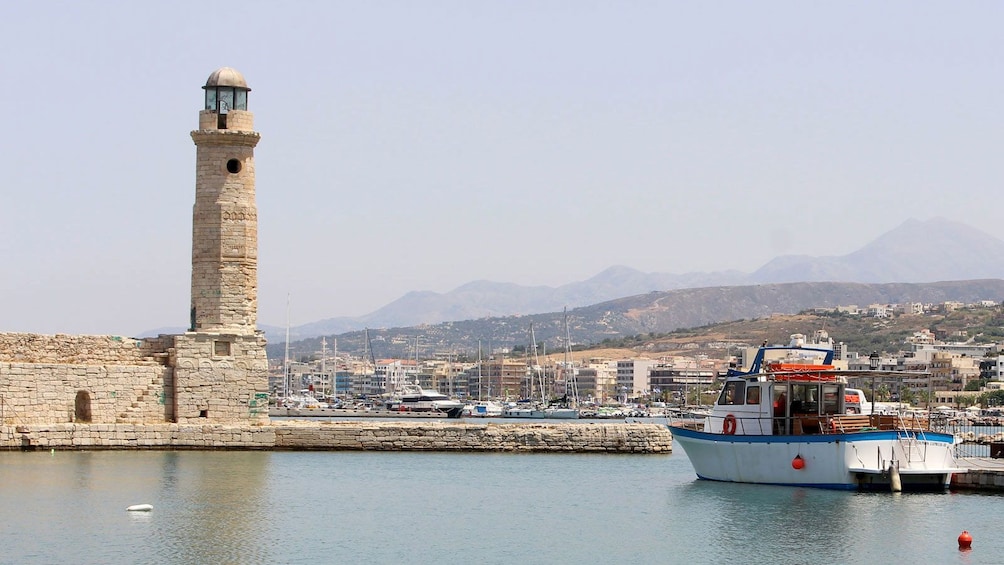 Harbor on Crete Island
