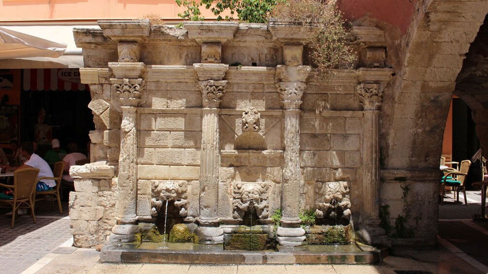Fountain on Crete Island
