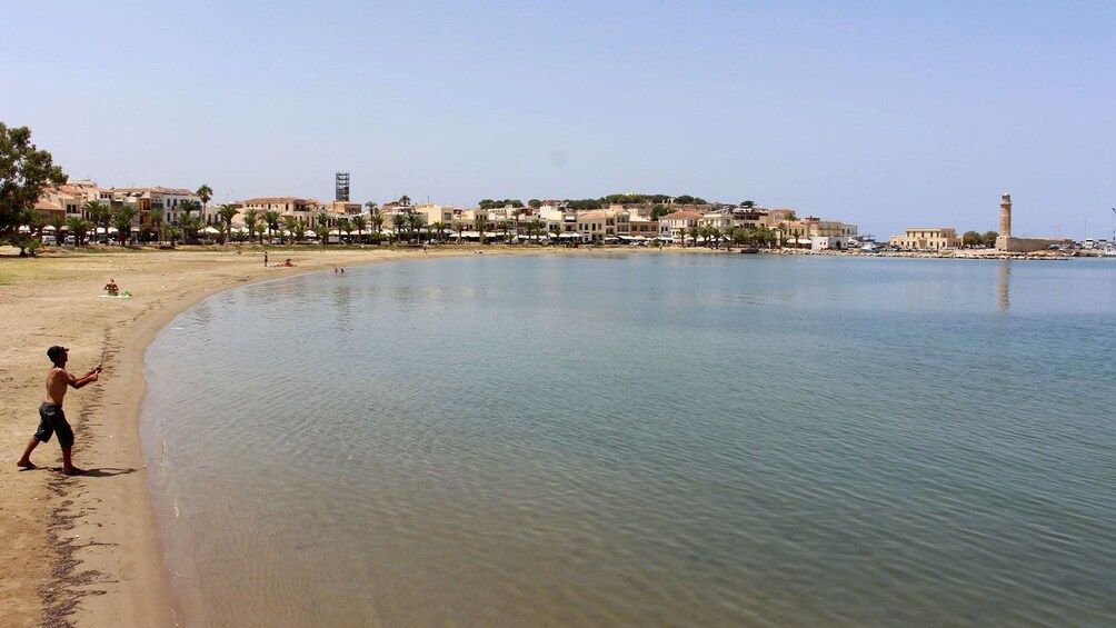 Coastline on Crete Island