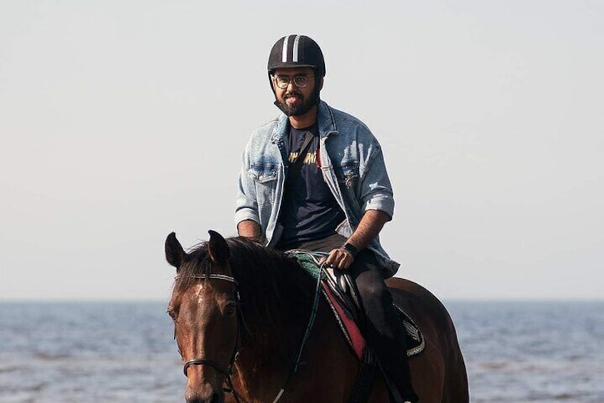 Private Horse Riding on the Beach in Riga