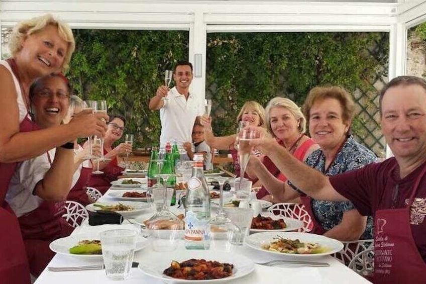 Sicilian Cooking Class in Taormina with Chef Mimmo Siciliano