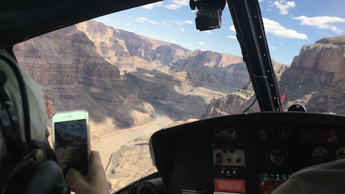 Grand Canyon West Rim 2 uur durende landingshelikoptervlucht