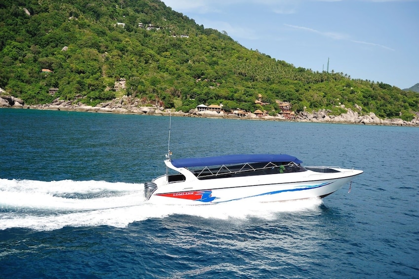 Show item 1 of 9. Koh Tao to Surat Thani Tapi Pier post COVID-19 Transfer by Speedboat