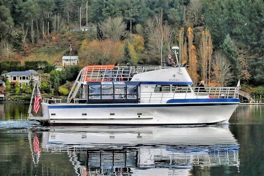 Shared Fall Colors Sunset Cruise from Gig Harbor