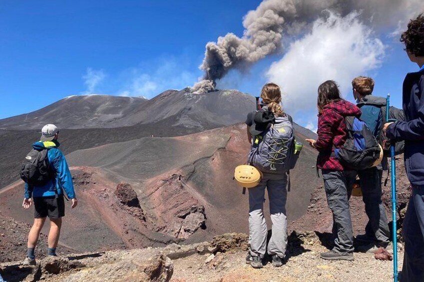 Explosions from the New Southeast Crater