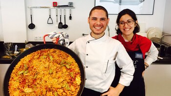 Spanish Cooking Class with Meal & Drinks