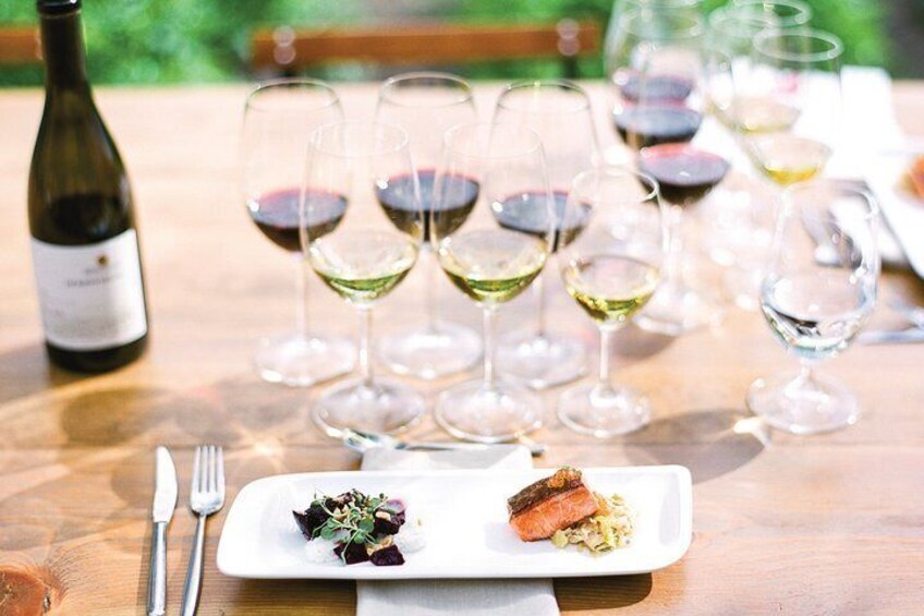 Giant Redwoods Tour Including a 4-Course Winery Lunch