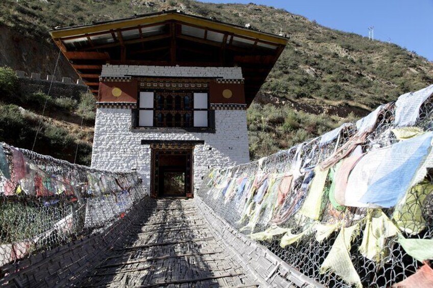 The iron chain bridge, Tachhog Lhakhang