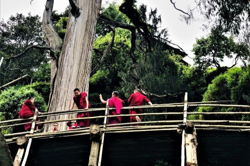 Monks at Cheri