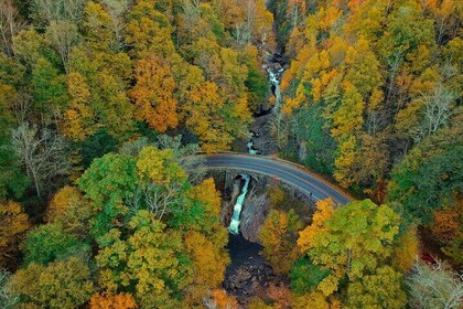 Naturskön körtur i Blue Ridge Mountains