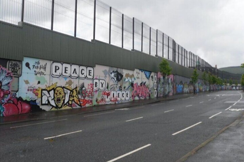Peace wall Belfast