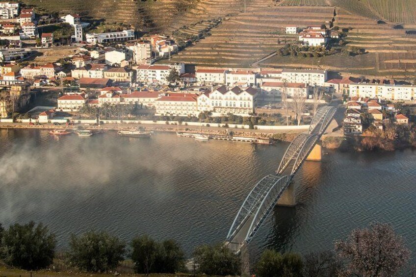 Bridge over the Douro and Pinhão