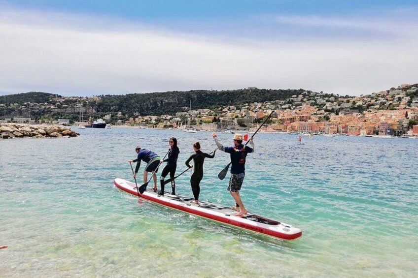 Stand-Up Paddle on Sea in Nice with Guide