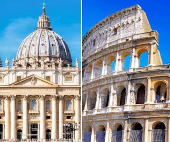 Full-Day: Colosseum, Vatican Museums & St Peter's Basilica Guided Tour