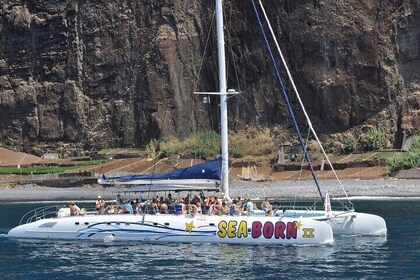 Excursion à la demi-journée complète en catamaran au départ de Funchal