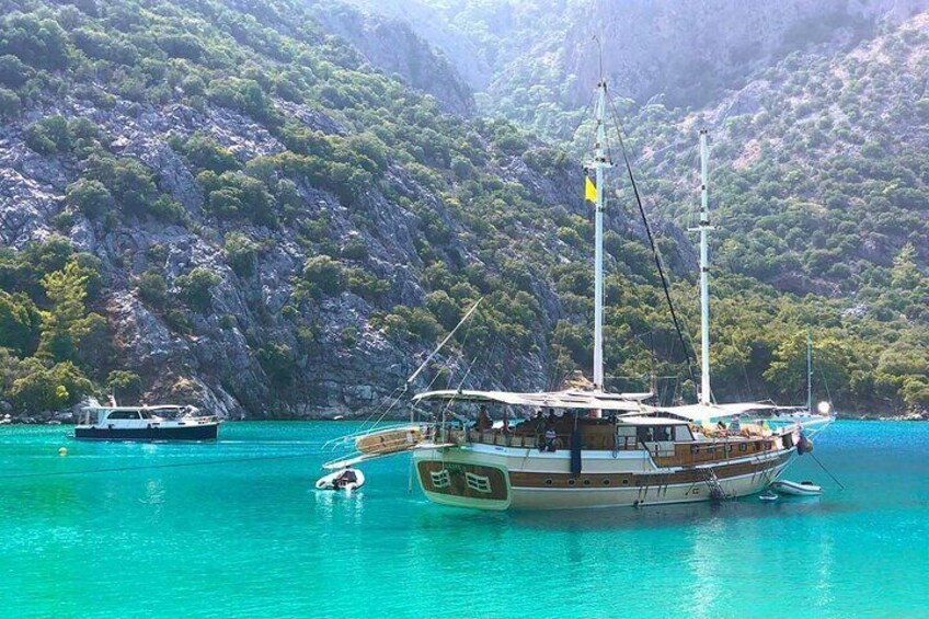 Antalya Porto Ceneviz Boat Tours with Lunch