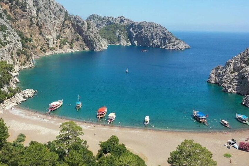 Antalya Porto Ceneviz Boat Tours with Lunch