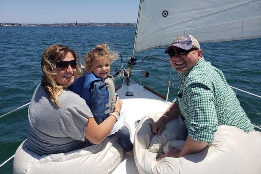 Come enjoy a sunshine filled day with the family aboard our sail yacht!