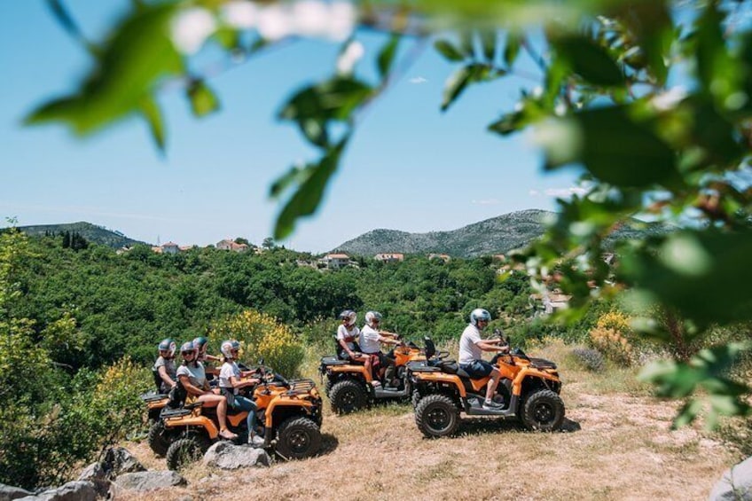 Dubrovnik Countryside and Arboretum ATV Tour with Brunch