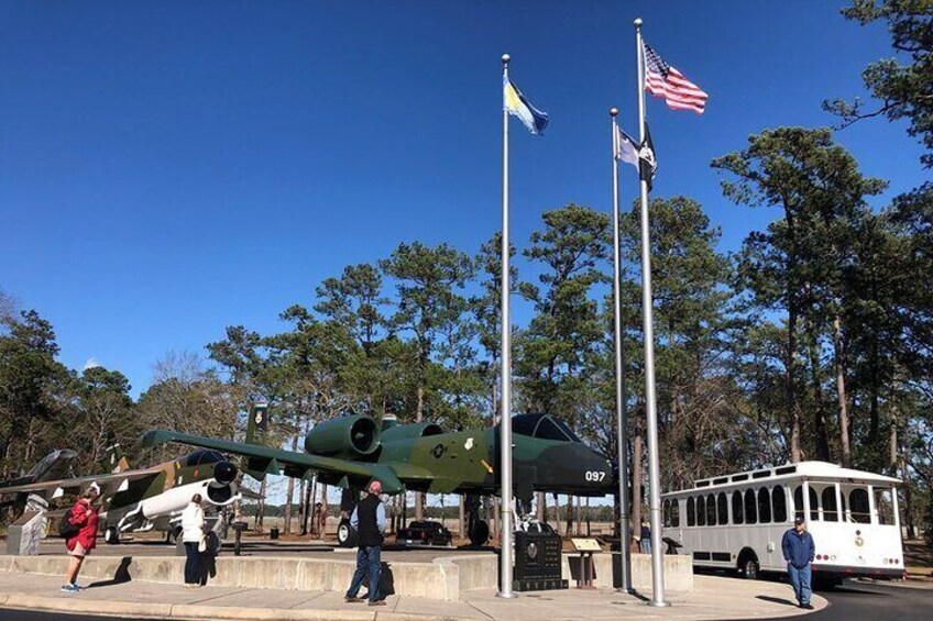 The Myrtle Beach Military History Trolley Tour at Warbird Park