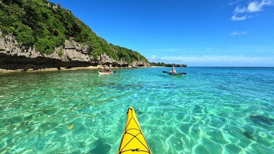 Okinawa: Kayak & Snorkel, Private Tour in Yanbaru