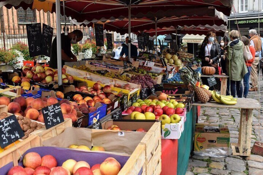 Honfleur's Market day